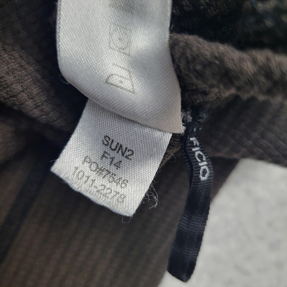 ExOfficio Pullover Hoodie Mens XL Brown Striped Half Zip Kangaroo Pocket Outdoor - Picture 8 of 9